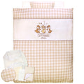 Chip & Dale Baby Comforter 10 Piece Set Regular Size Organic Cotton Double Gauze NZ1135-FU