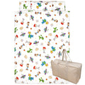 Toy Story Woody Nap Futon Set 8 Pieces 100% Cotton Waterproof Bag Water Repellent Bag Name Tag Included NZ1267