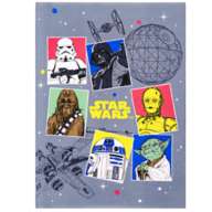 Star Wars Towel Blanket 100 x 140cm STAR WARS Darth Vader Yoda R2-D2 C-3PO St...
