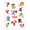 Marvel Towel Blanket 85 x 115cm Avengers Spider-Man Iron Man Captain America Hulk Front Gauze Back Pile 100% Cotton NM1812-AG