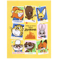 Zootopia Towel Blanket 85 x 115cm Judy Hopps Nick Wilde Finnick Flash Clawhauser Outer Gauze Back Pile 100% Cotton NZ1812-ZO