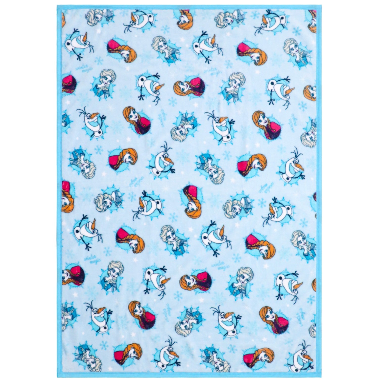 Anna Elsa Olaf Blanket 100 x 140cm Frozen Newmeyer NZ1919-A