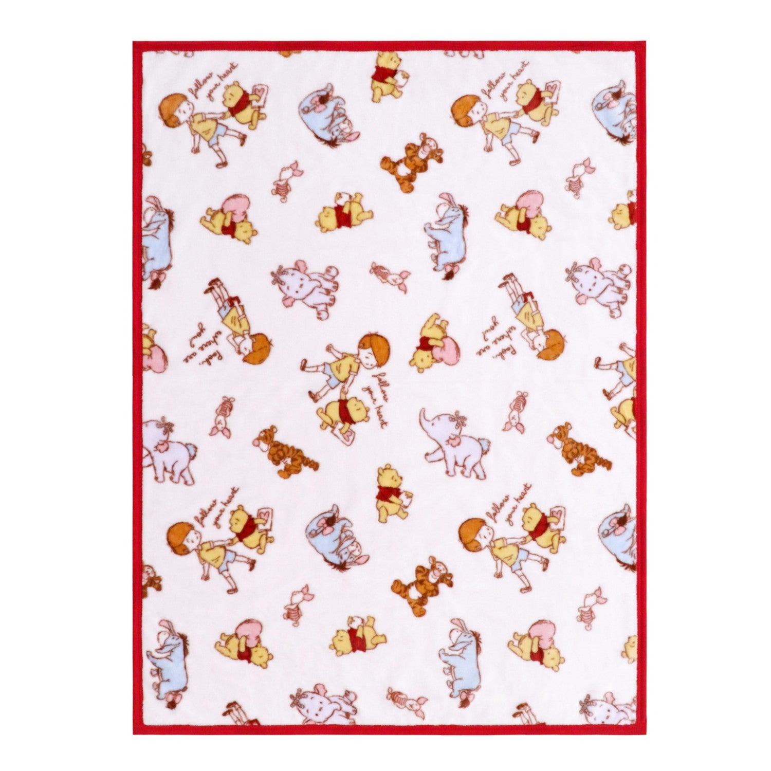 Pooh & Friends Blanket 85 x 115cm New Meyer NZ1923-B