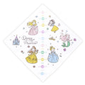 Disney Princess bath towel, bath towel, height gauge included, 80 x 80 cm, 100% cotton, outer gauze, back pile, NZ8618