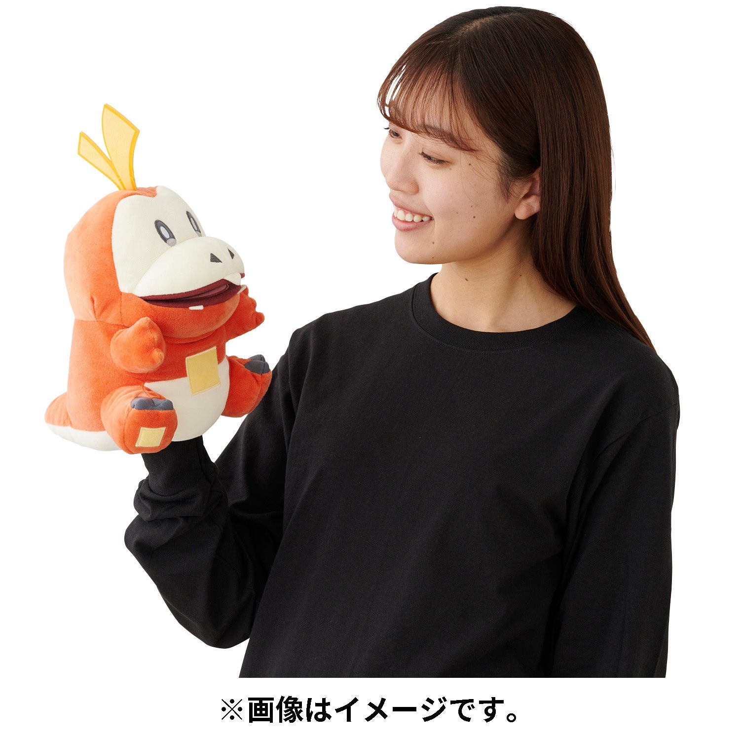 Authentic Japanese Pokemon plushie, Puppet stuffed toy Biting Team Hogeta