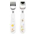 fork & spoon print Pooh