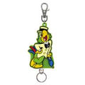 Three Caballeros/Jose Carioca Rubber Reel Keychain