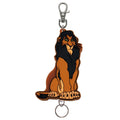 Lion King/Scar Rubber Reel Keychain