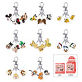 Mickey & Friends/Trio acrylic key chain [Set of 8]