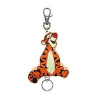 Tigger rubber reel key chain