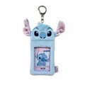 Stitch card holder with boa photo keychain from Japan, officially licensed Disney product