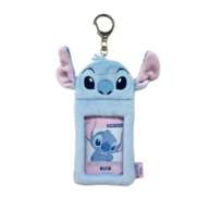 Stitch card holder with boa photo keychain from Japan, officially licensed Disney product