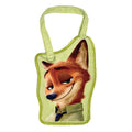 Nick Wilde face die-cut tote bag
