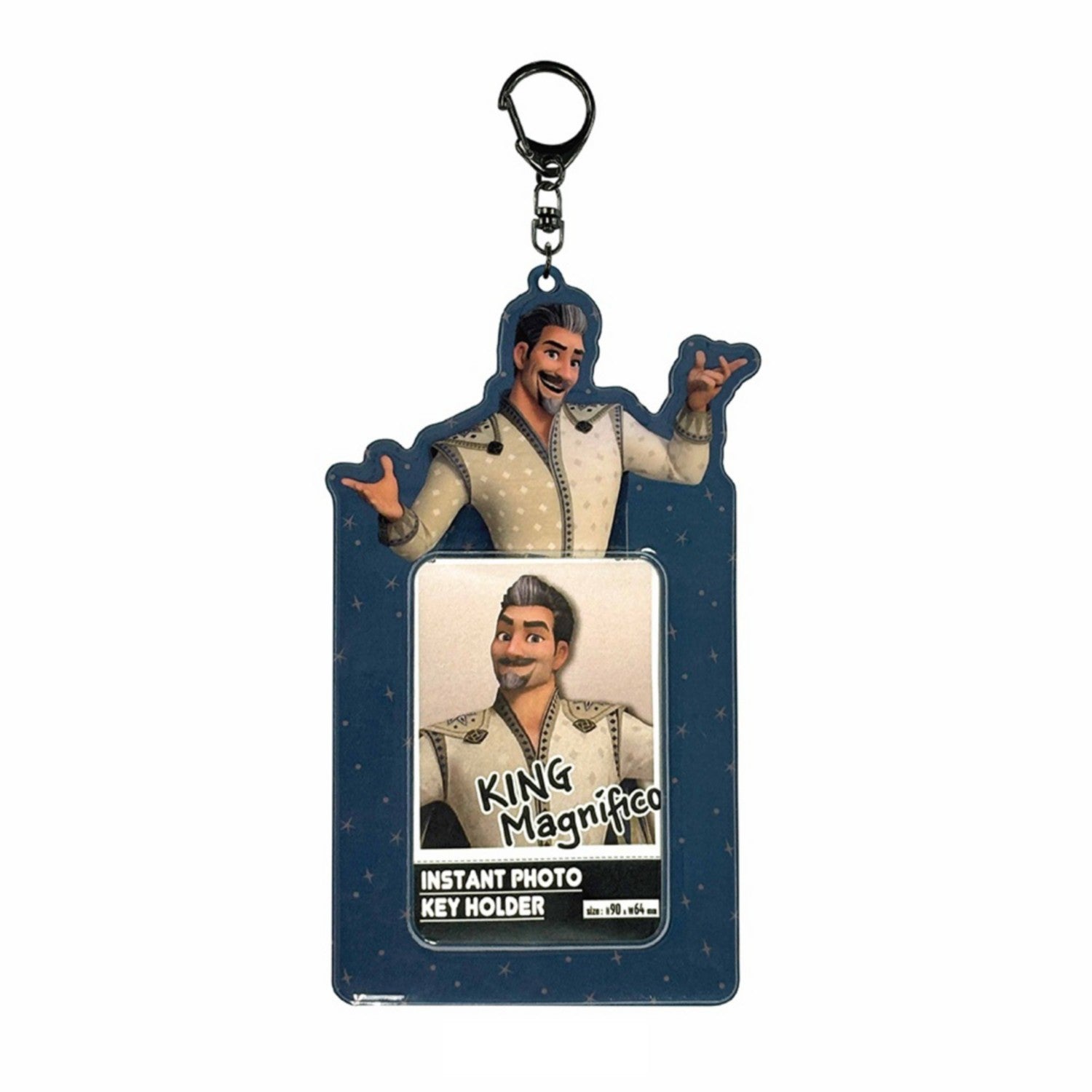 King Magnifico Card Holder (Instant Photo Keychain)