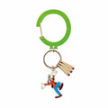 Goofy acrylic carabiner charm