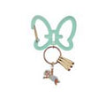 Clarice acrylic carabiner charm