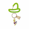 Jose Carioca Acrylic Carabiner Charm