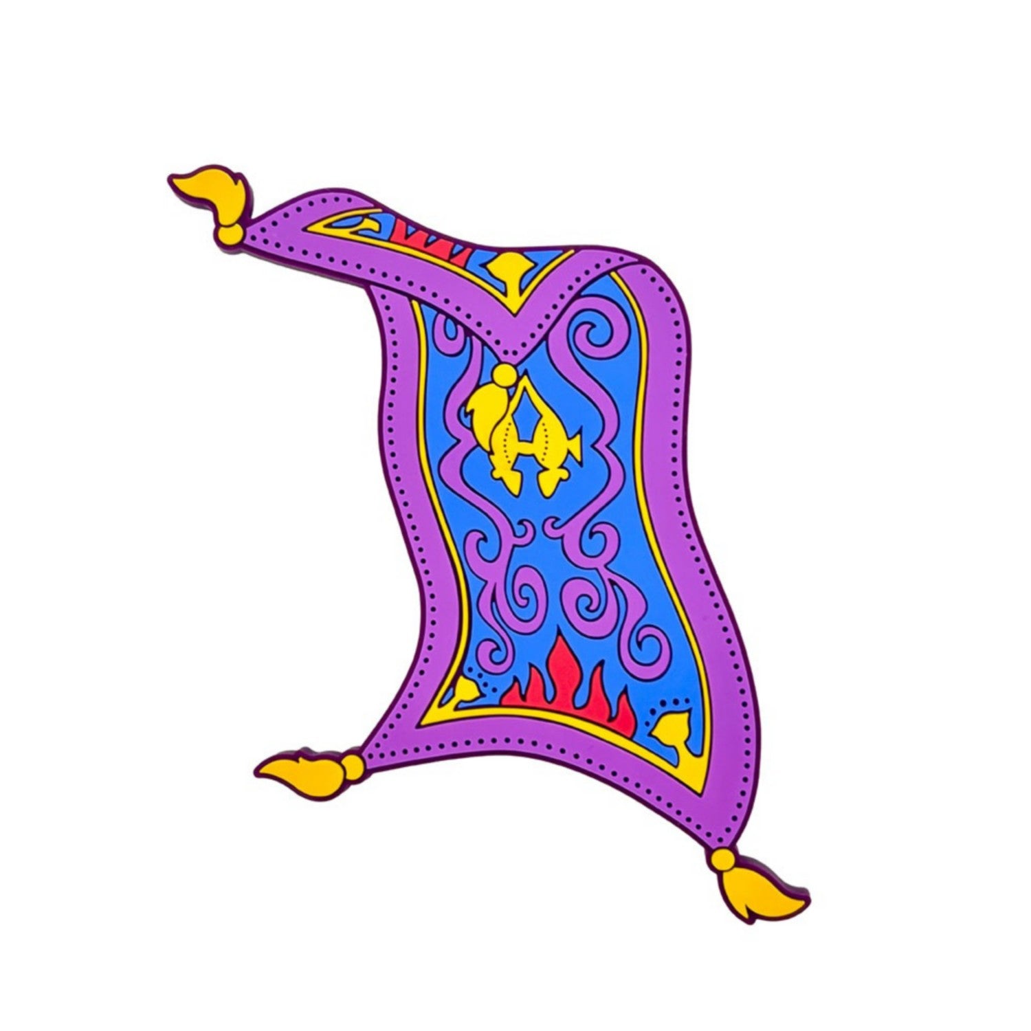 Aladdin Magic Carpet Rubber Magnet Hook