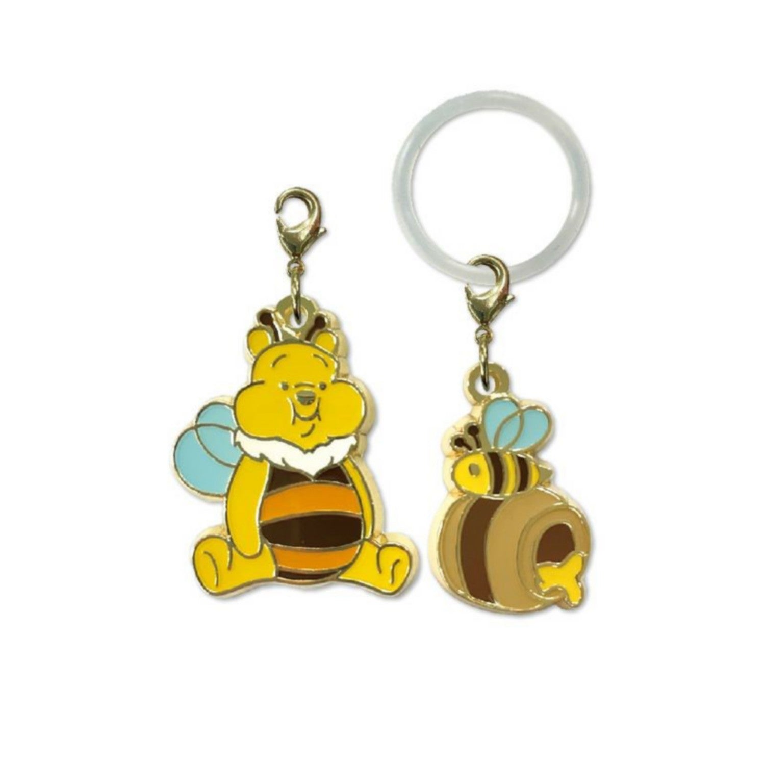 Winnie the Pooh Metal Marker Charm Set (Pooh & Honey Pot)