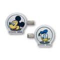 Acrylic hair clip set (Astronaut/Mickey & Donald)