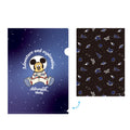 Metallic clear file (Astronaut/Blue)