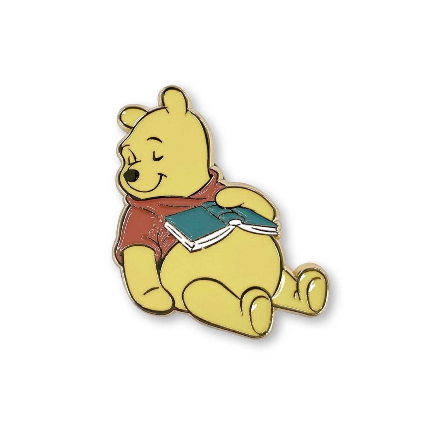 Winnie the Pooh Pin Badge A Relaxing Time (A)