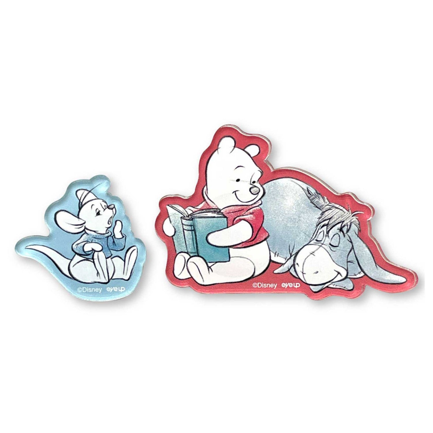 Winnie the Pooh Acrylic Magnet A Relaxing Time (Pooh and Friends)