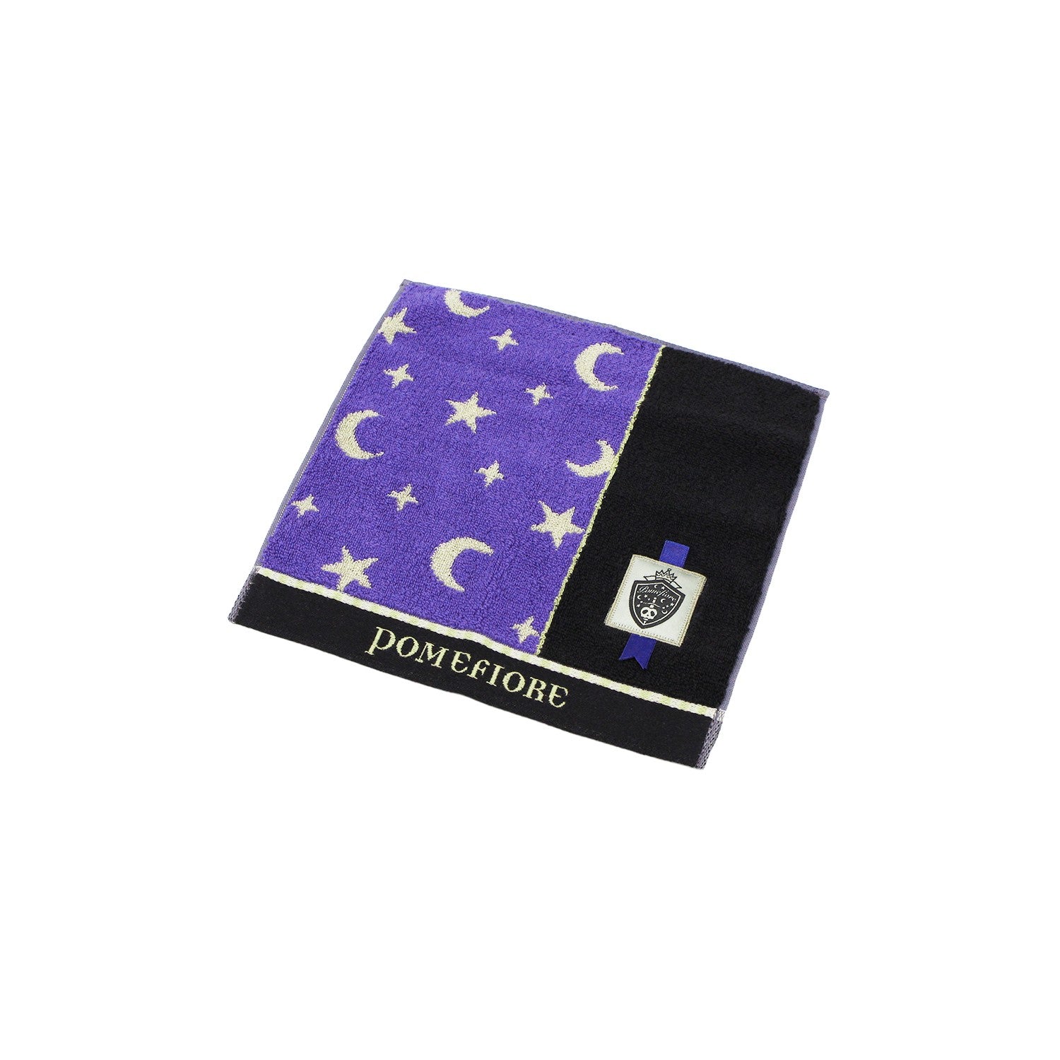 "Disney Twisted Wonderland" Towel Handkerchief Purple Pomfiore 38-5010070-PO