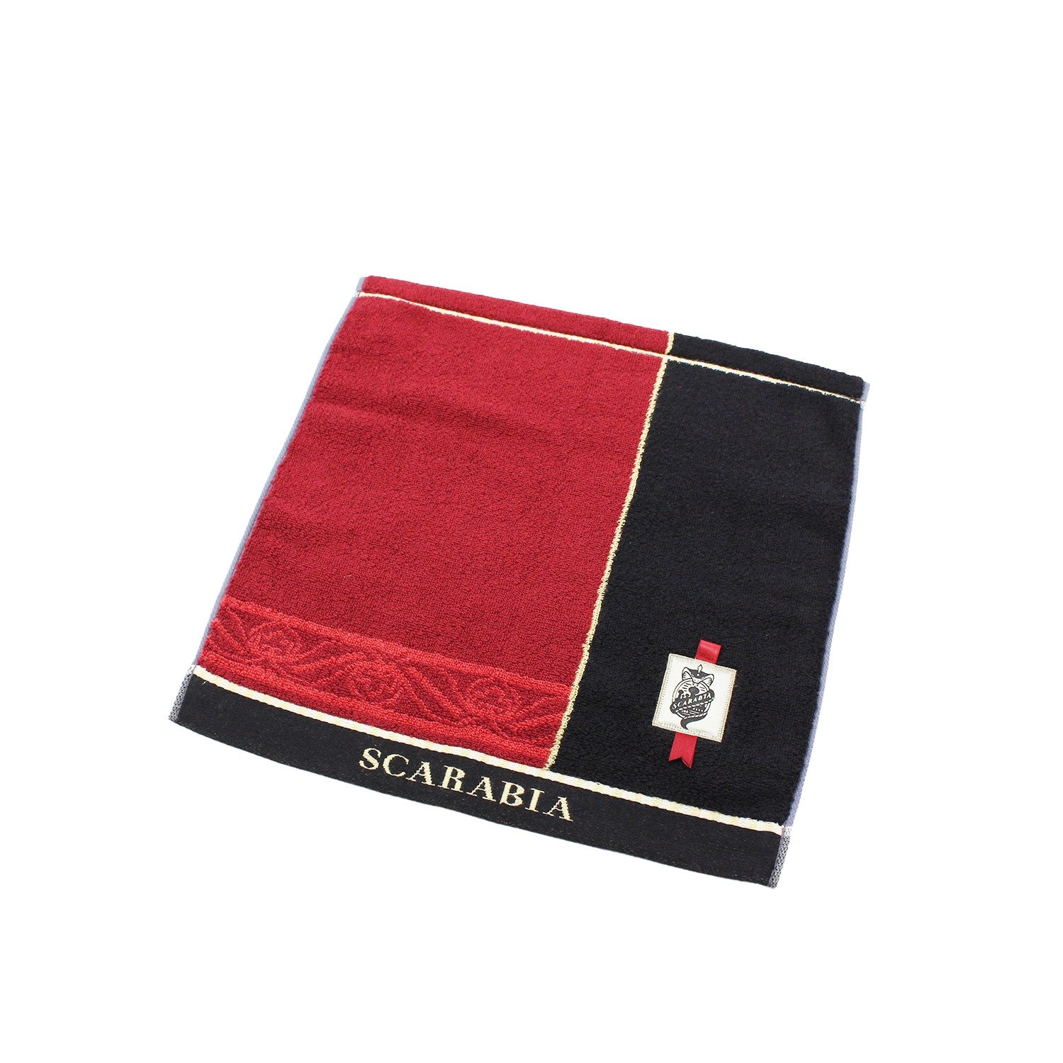 "Disney Twisted Wonderland" Wash Towel Red Scarabia 38-5011080-SC