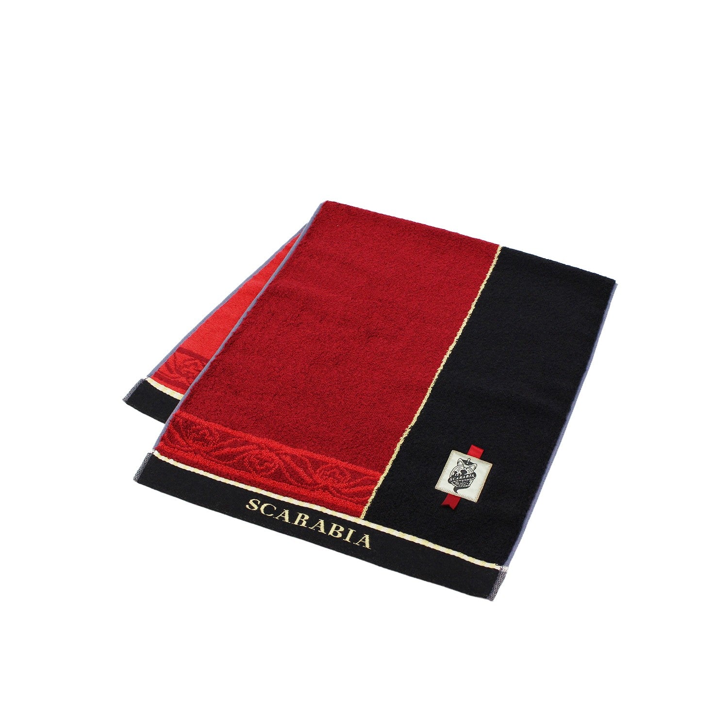 "Disney Twisted Wonderland" Face Towel Red Scarabia 38-5012130-SC
