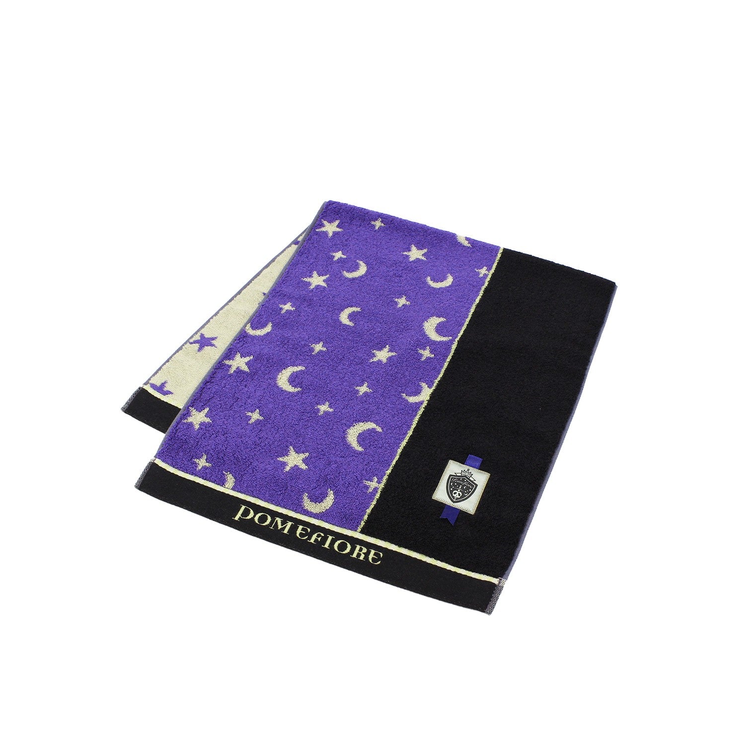 "Disney Twisted Wonderland" Face Towel Purple Pomfiore 38-5012130-PO