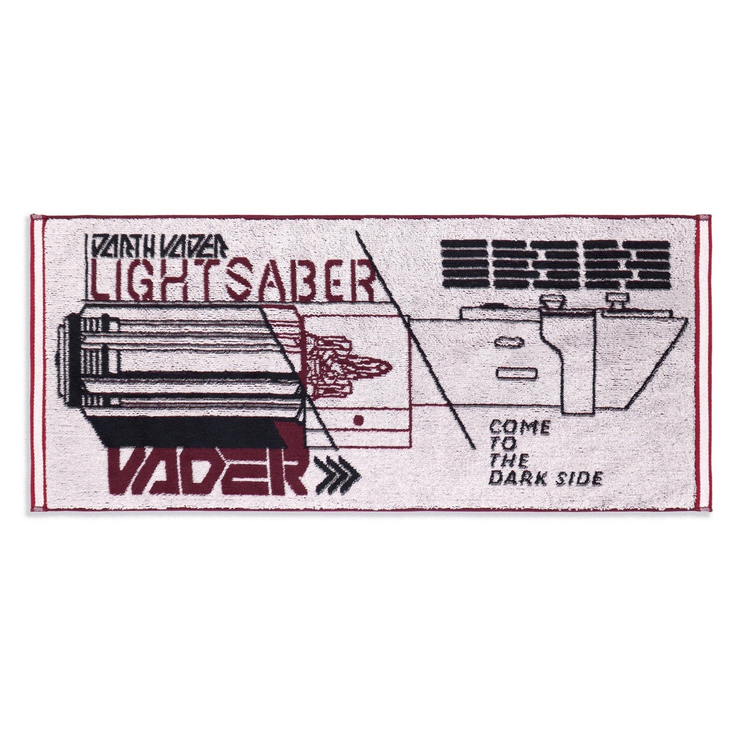 "STAR WARS" Skywalker Face Towel Red 19-0152180-R