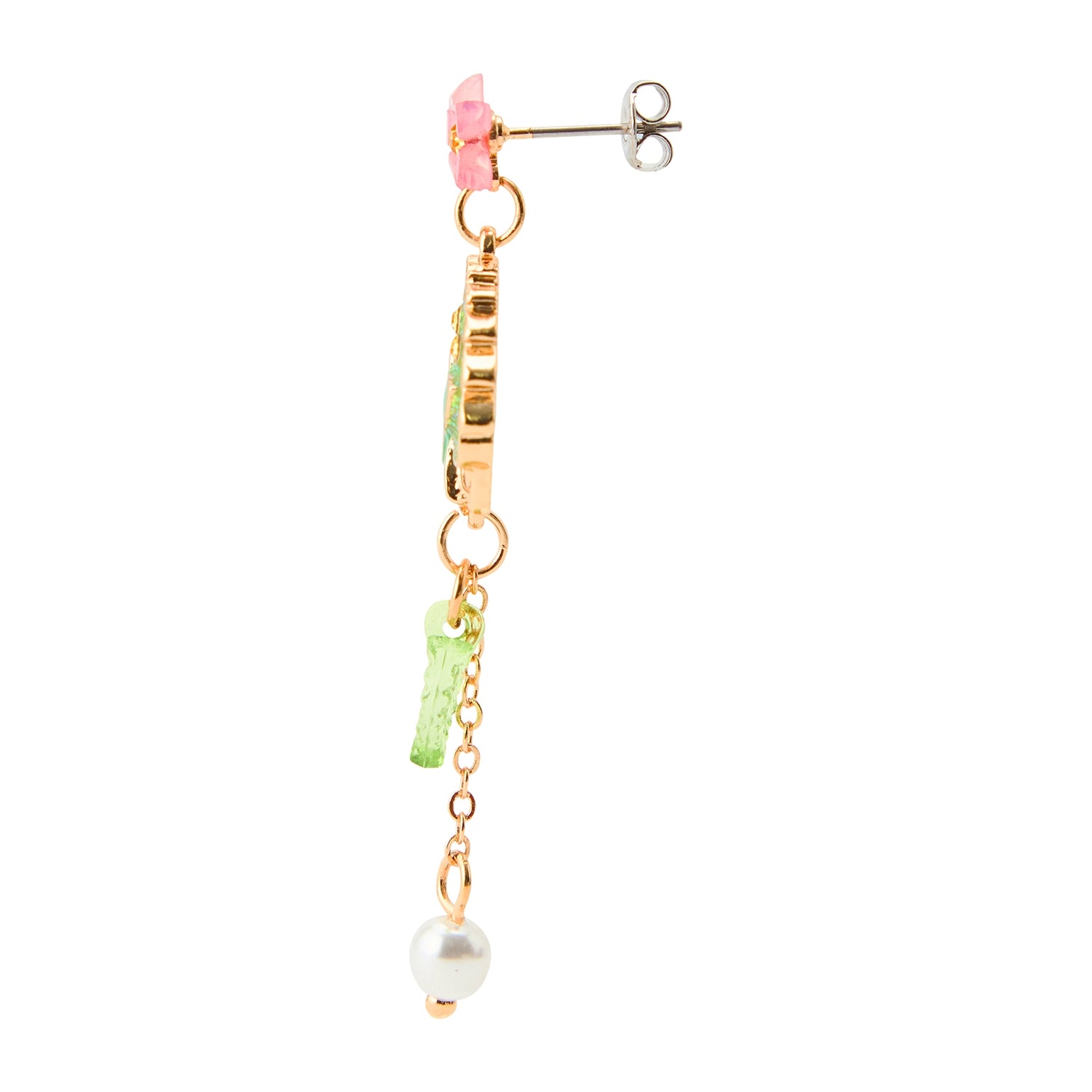 Authentic Pokémon Earrings featuring Shaymin, made in Japan