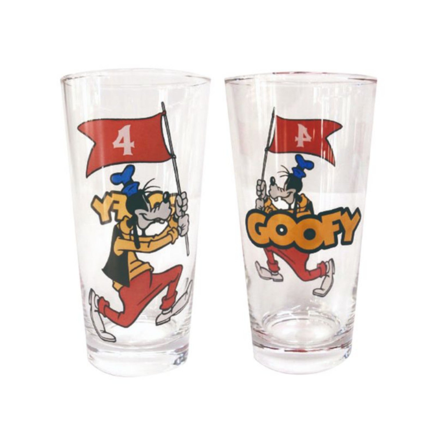 Disney Nostalgica Glass Goofy Flag 4