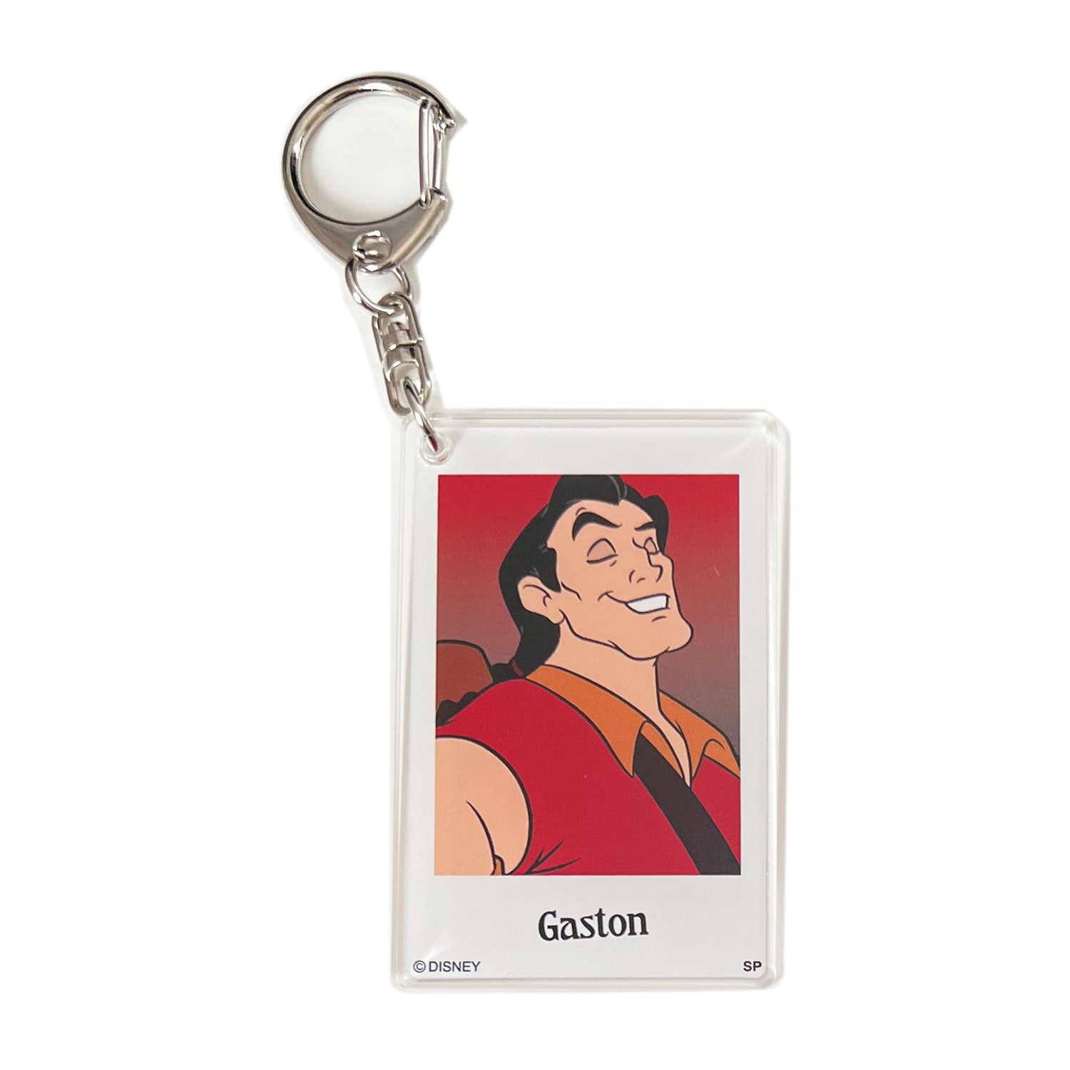 Disney Acrylic Keychain Gaston Photo