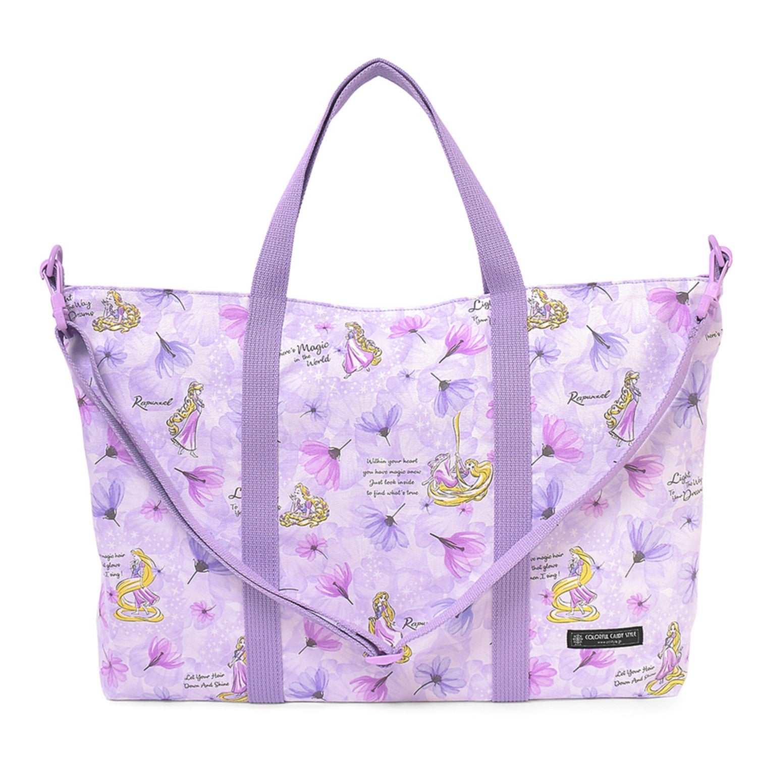 Lesson bag with gusset / Rapunzel / FASHIONABLE PRINCESS / Rapunzel /