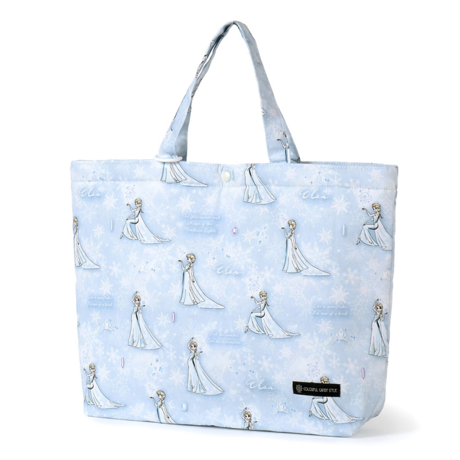Quilting lesson bag with gusset (with loop) / Elsa / FROZEN / Elsa /