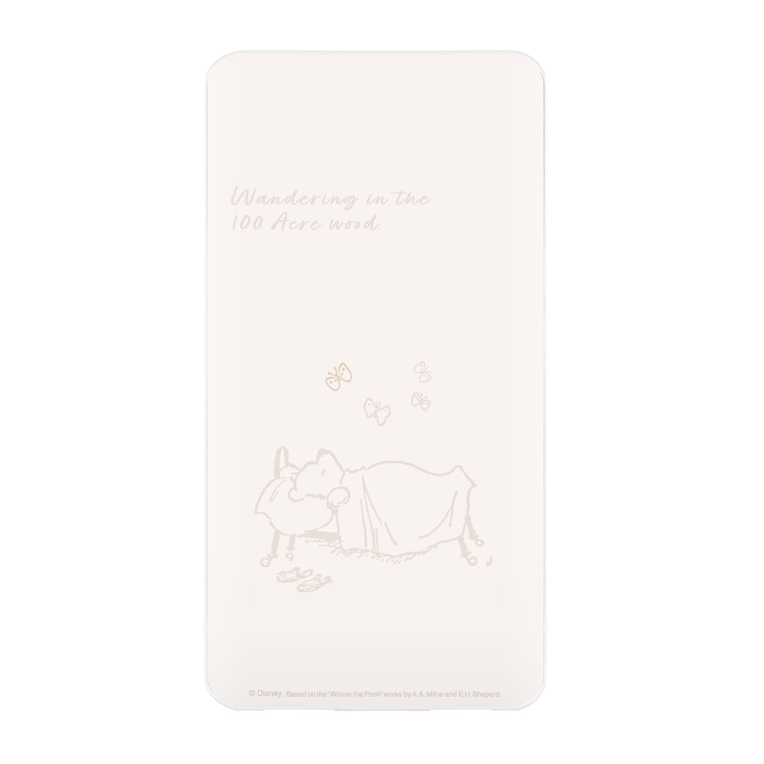 Winnie the Pooh USB/USB Type-C 4000mAh Lithium Ion Polymer Charger 2.1A Hirune DNG-02B