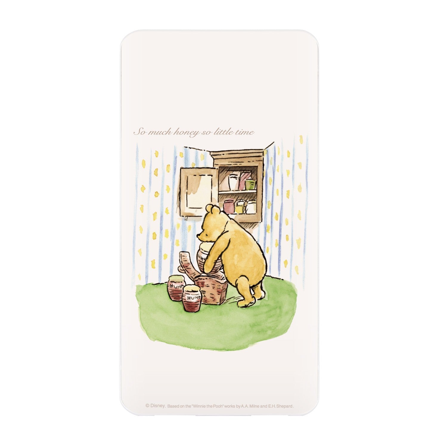 Winnie the Pooh USB/USB Type-C 4000mAh Lithium Ion Polymer Charger Picnic 2.1A DNG-02C