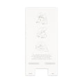 Ariel acrylic smartphone stand facial expression DNG-12B