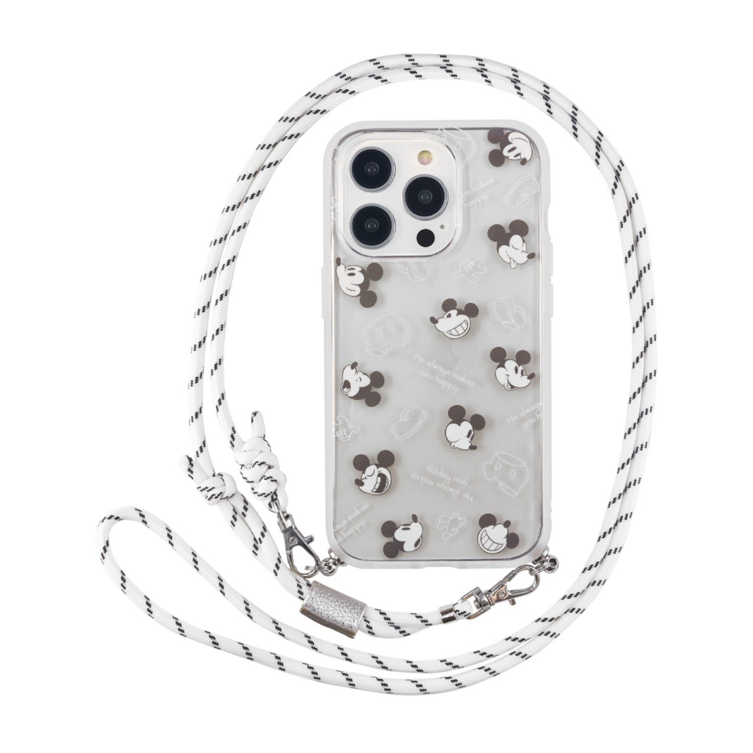 Mickey Mouse IIIIfit Loop iPhone 13 Pro / 14 Pro (6.1 inch) Compatible Case D...
