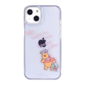 Winnie the Pooh Ribbon Compatible with iPhone 13 / 14 (6.1 inch) Soft Case DNG-96A