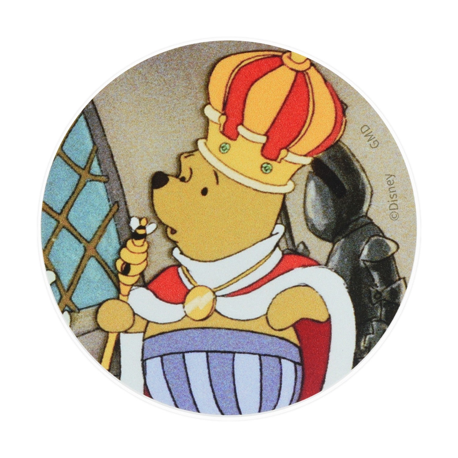 Winnie the Pooh King Cord Reel Case DNG-104F
