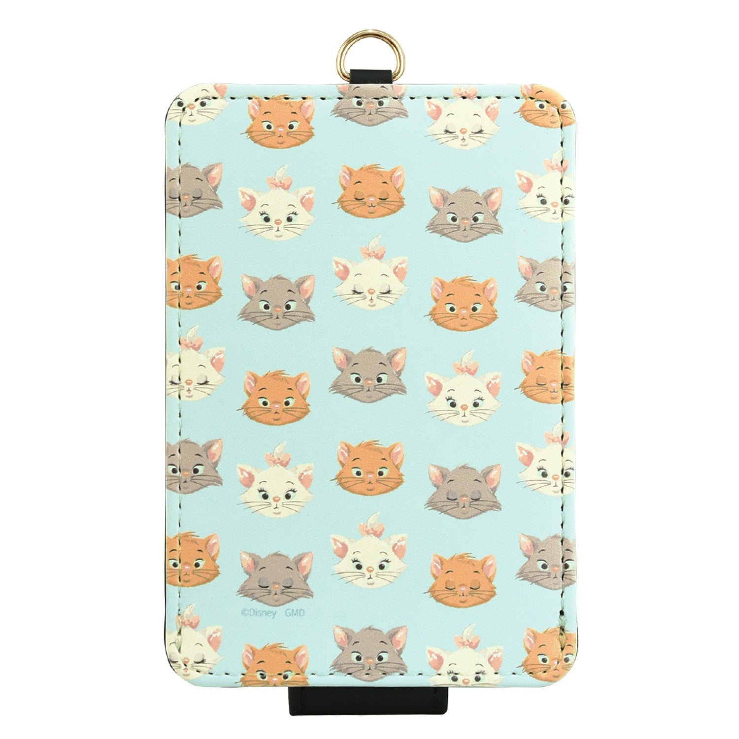 Marie & Berlioz & Toulouse Baby Blue IC Card Case DNG-130C