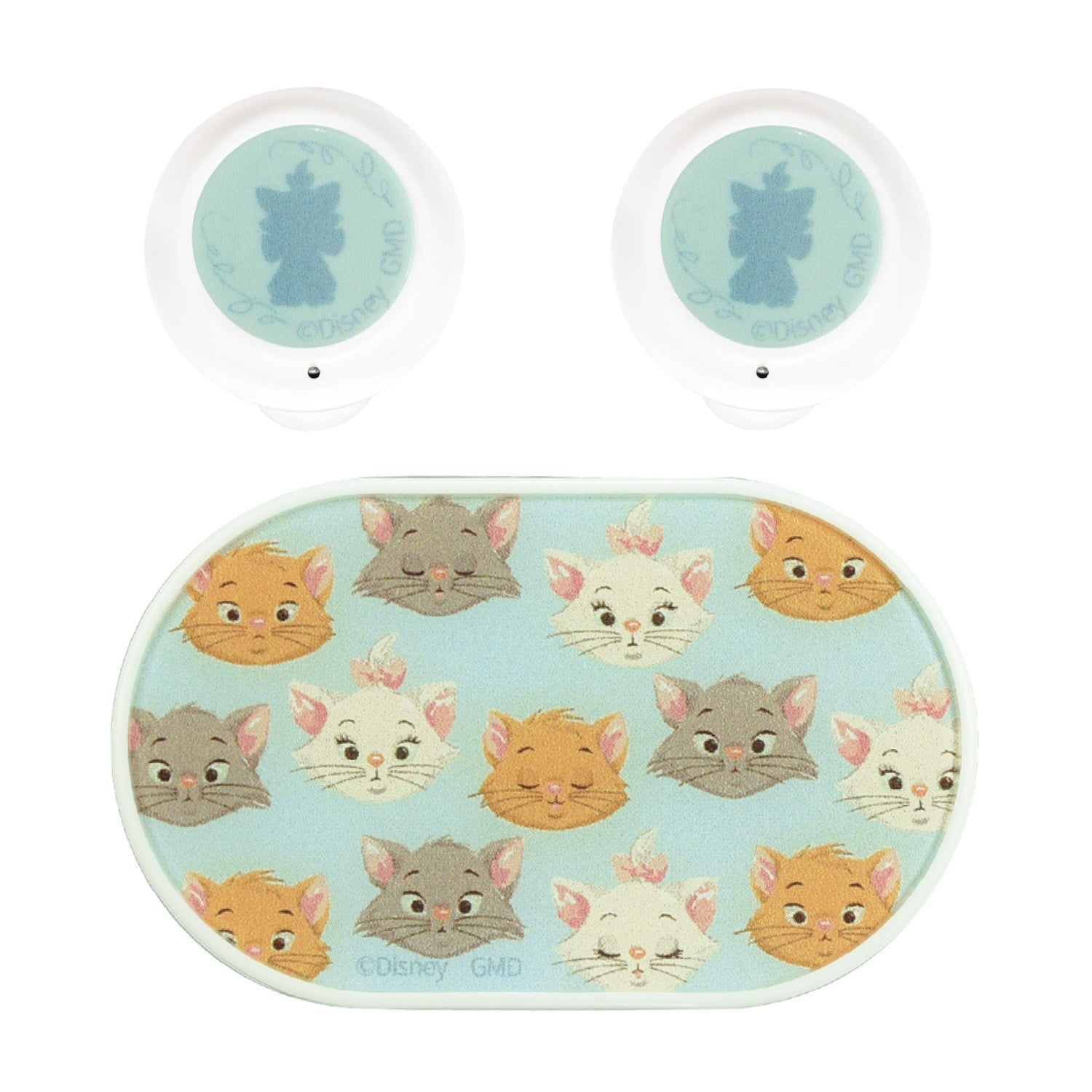 Marie & Berlioz & Toulouse Baby Blue Completely Wireless Stereo Earphones DNG...
