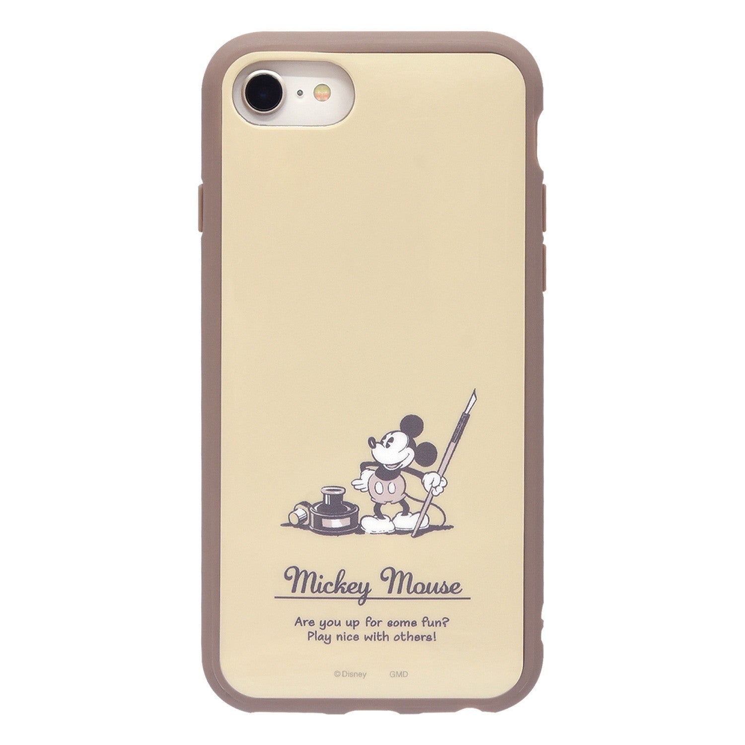 Mickey Mouse IIIIfit iPhone SE (3rd generation/2nd generation) / 8 / 7 / 6s / 6 (4.7 inch) compatible case DNG-160MK