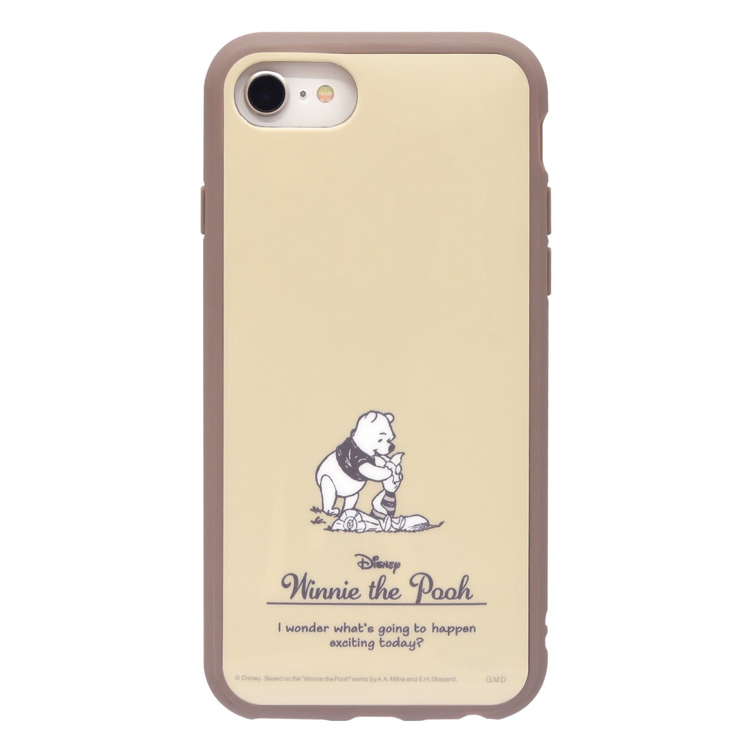 Winnie the Pooh IIIIfit iPhone SE (3rd generation/2nd generation) / 8 / 7 / 6s / 6 (4.7 inch) compatible case DNG-160PO