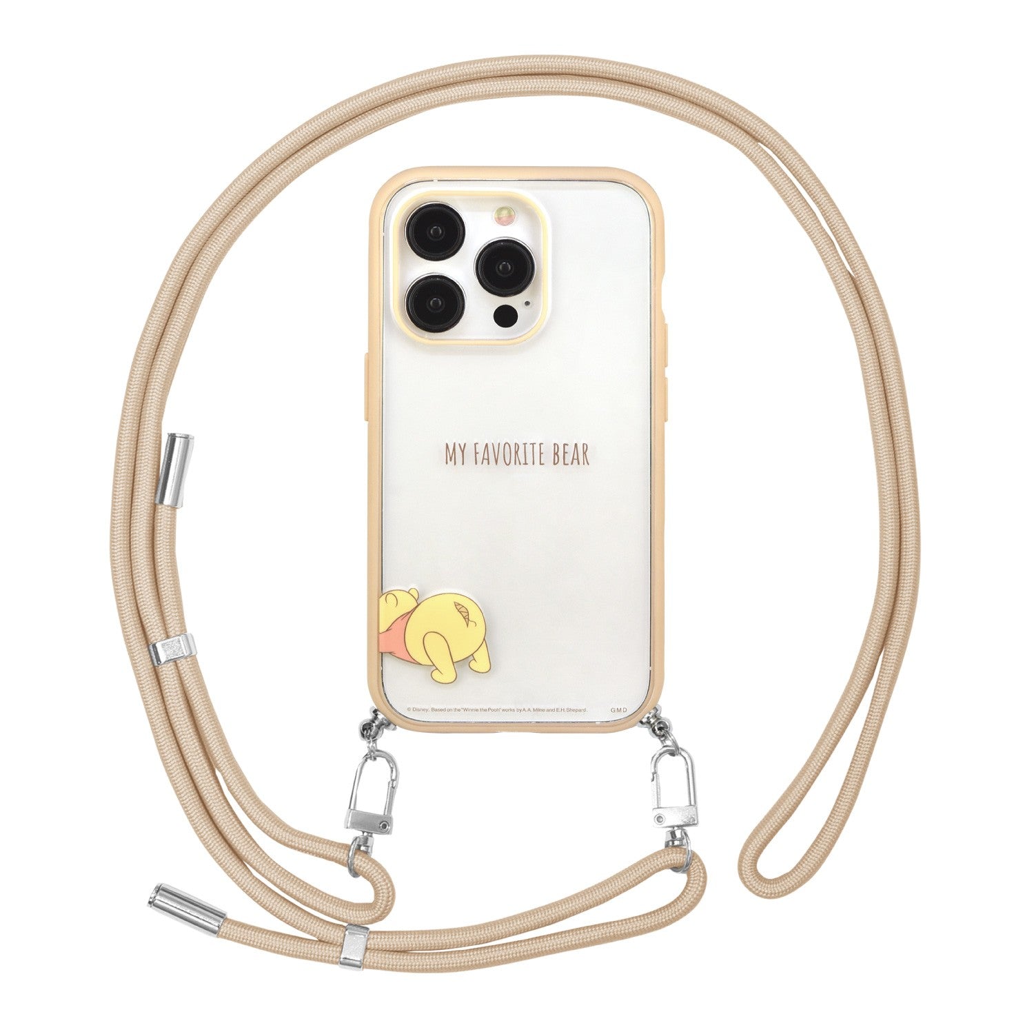 Winnie the Pooh IIIIfit Loop iPhone 15 Pro Compatible Case DNG-178PO