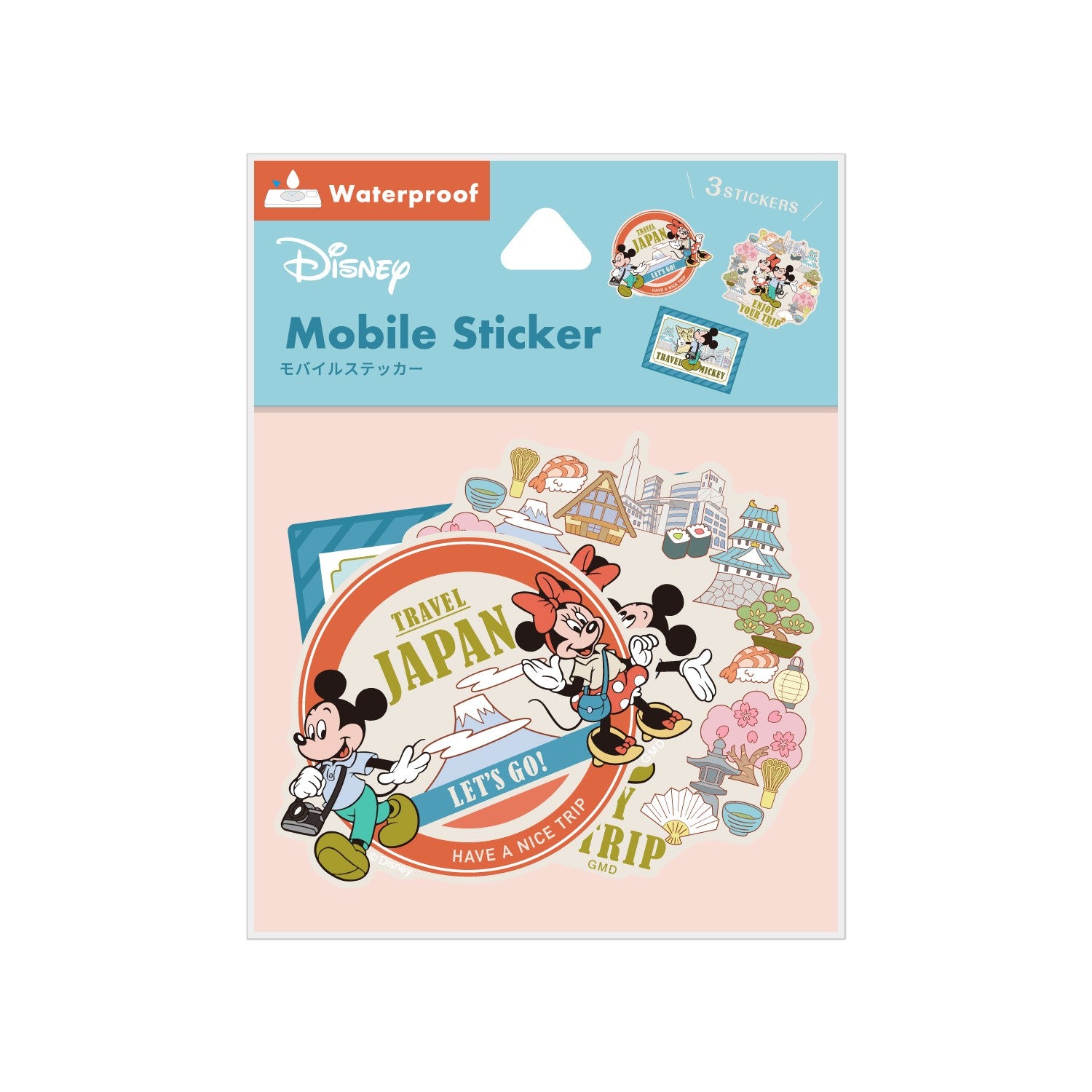 Japan Mickey Sticker DNG-105JMK