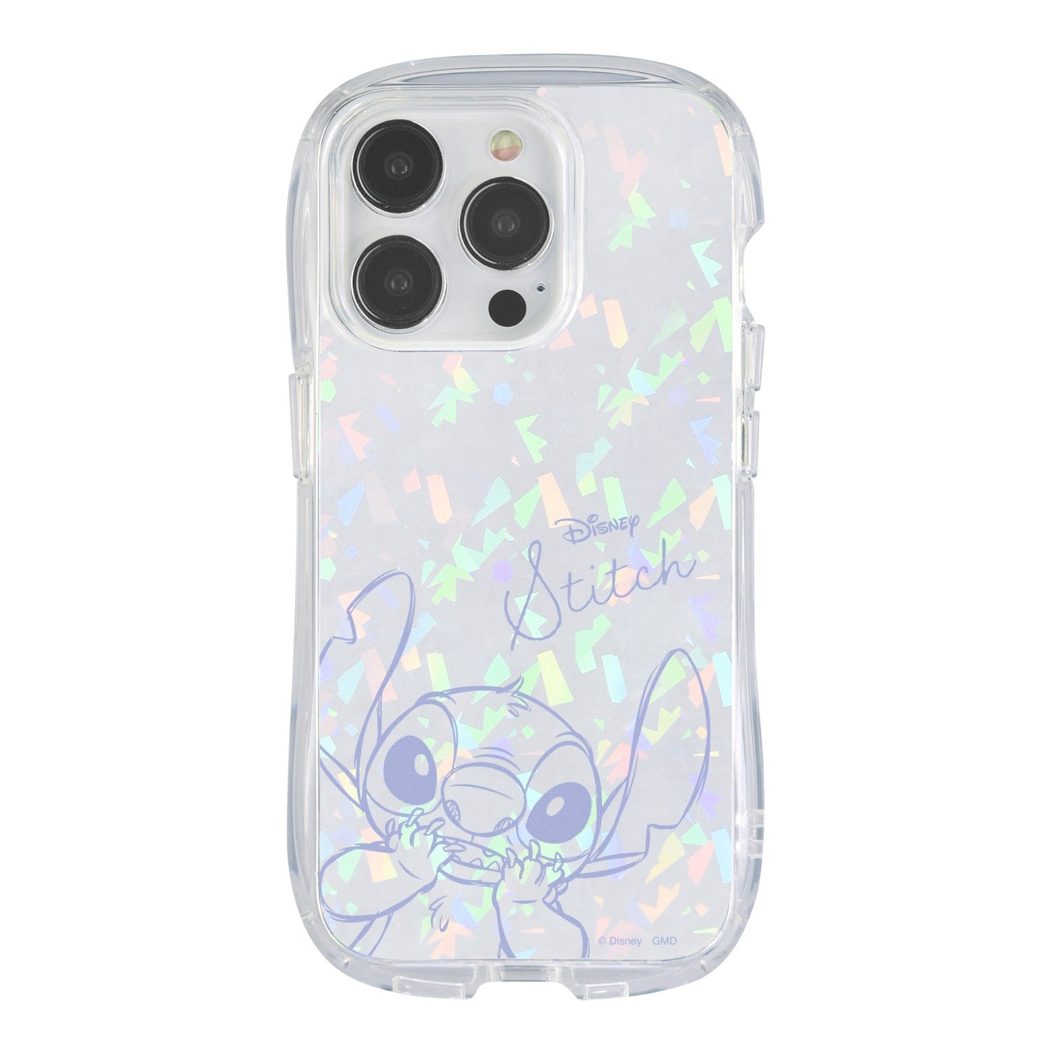 Stitch iPhone 15 Pro Compatible Crystal Clear Case DNG-183ST
